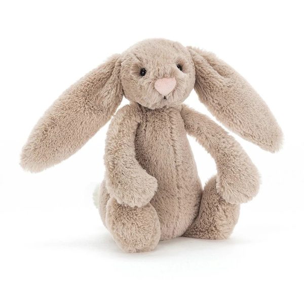 Petit lapin beige timide