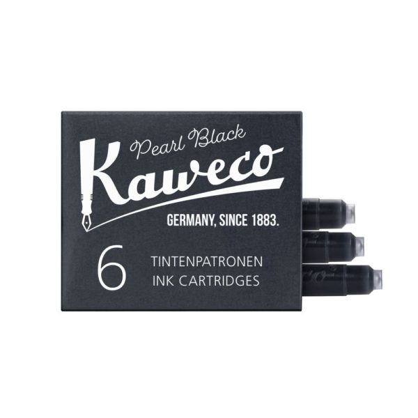 Cartouches d'encre Kaweco 6 pièces noir