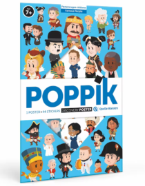 Poster en stickers - Personnages célèbres (+7 ans)