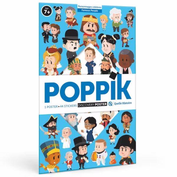 Poster en stickers - Personnages célèbres (+7 ans)