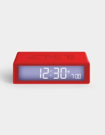 Réveil LCD réversible radio-contrôlé Flip+ Rouge