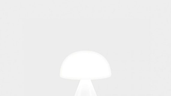 Mini Lampe LED - Mina - Blanc Glossy