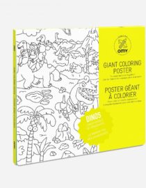 Poster à colorier - Dinos - 100x70
