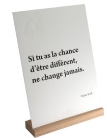 Impression d'art - Citation Taylor Swift