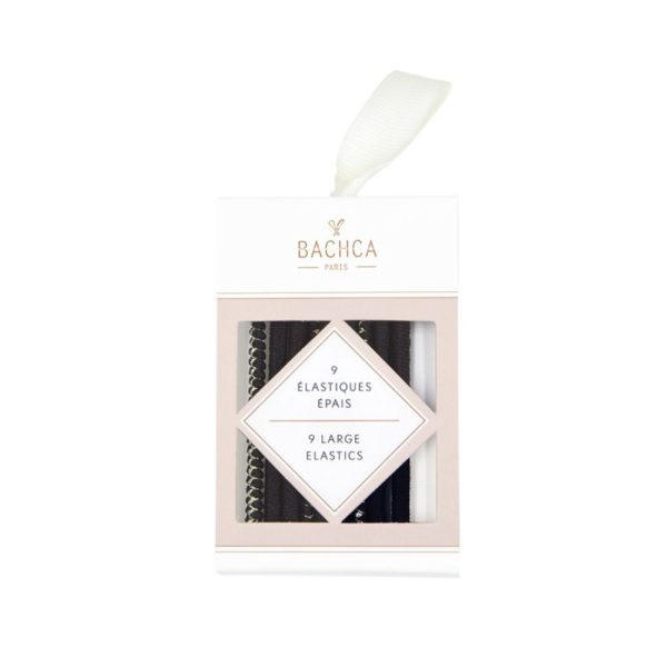 Elastiques épais noir x 9