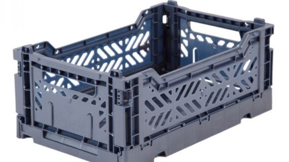 Caisse pliante Bleu cobalt - Petite