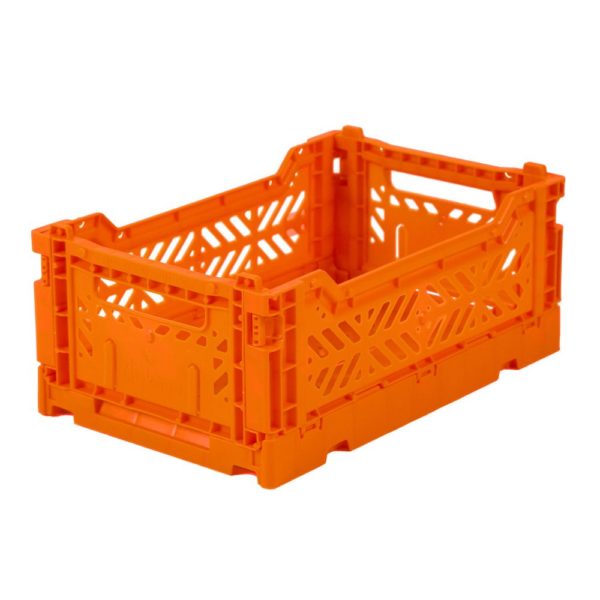 Caisse pliante Orange - Petite