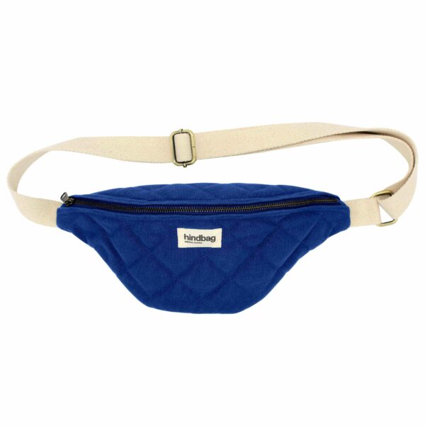 Sac banane matelassée Olivia Bleu électrique