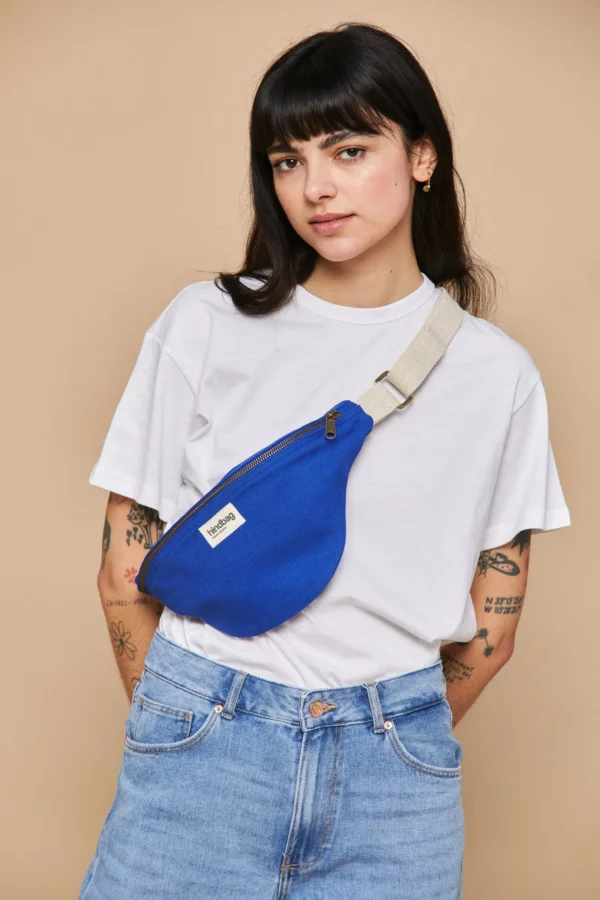 Sac banane Olivia Bleu électrique – Image 3