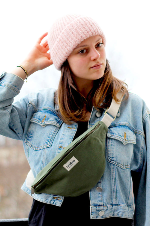 Sac banane Olivia Olive