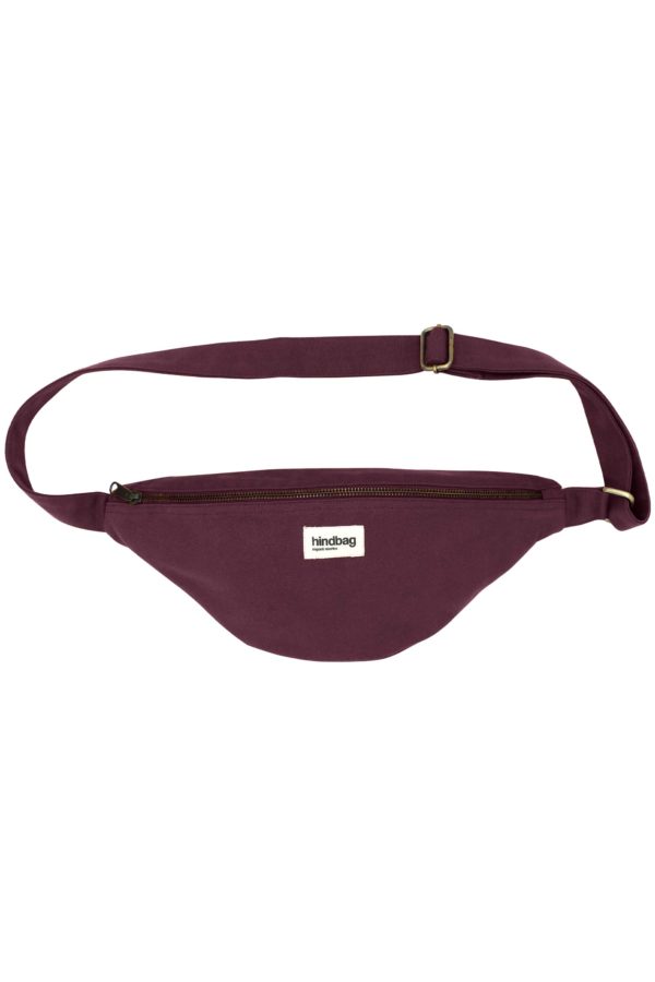 Sac banane Taille L Sasha Prune