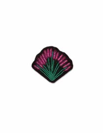 Broche Lavande –  brodée à la main