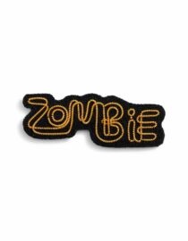 Broche Zombie –  brodée à la main