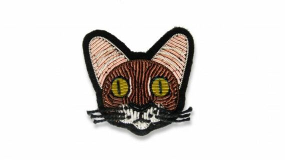 Broche Bengal –  brodée à la main