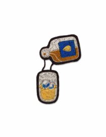 Broche Anisette –  brodée à la main