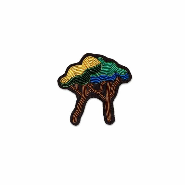 Broche Pins –  brodée à la main