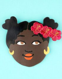 Barrette Hibiscus