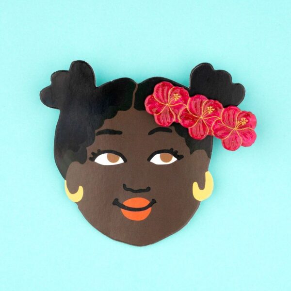 Barrette Hibiscus