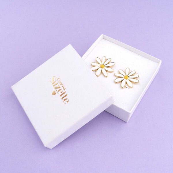 Boucles d'oreilles Marguerite