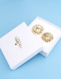 Boucles d'oreilles Tournesol