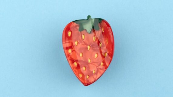 Pince à cheveux Fraise