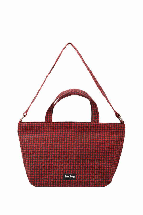 Sac Alba Pied de poule terracotta