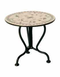 Les Miniatures - Table à thé vintage, Micro - Anthracite