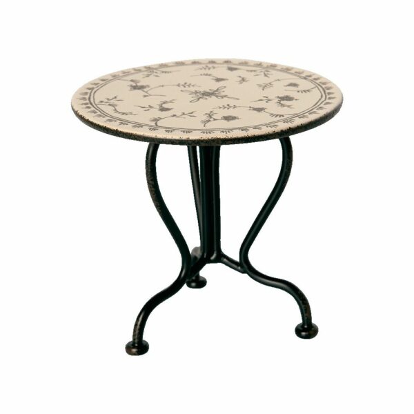 Les Miniatures - Table à thé vintage, Micro - Anthracite