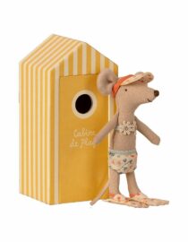 Les Miniatures - Souris de plage, Grande soeur à cabine de Plage