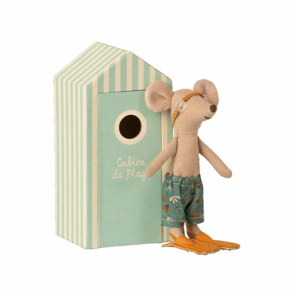 Les Miniatures - Souris de plage, grand frère de cabine de Plage