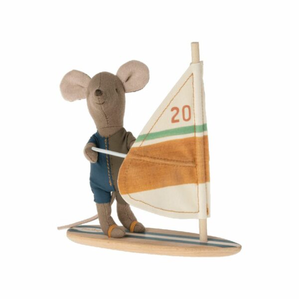 Les Miniatures - Souris de plage, petit frère surfeur