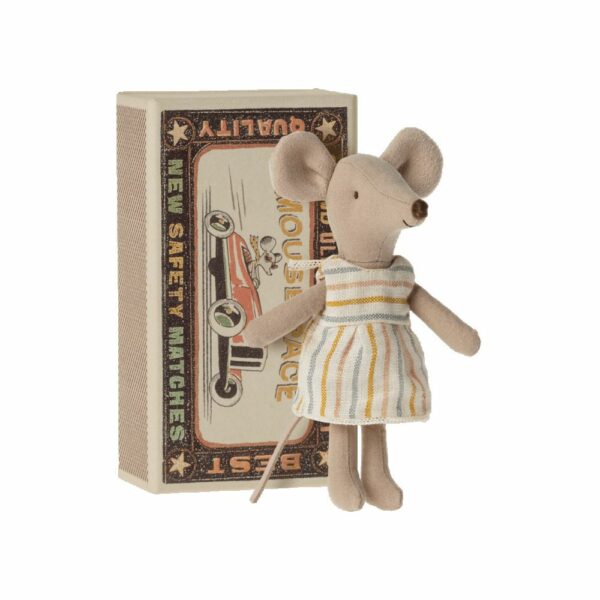 Les Miniatures - Souris grande soeur dans une boîte d'allumettes