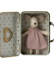 Les Miniatures - Souris ange dans la valise