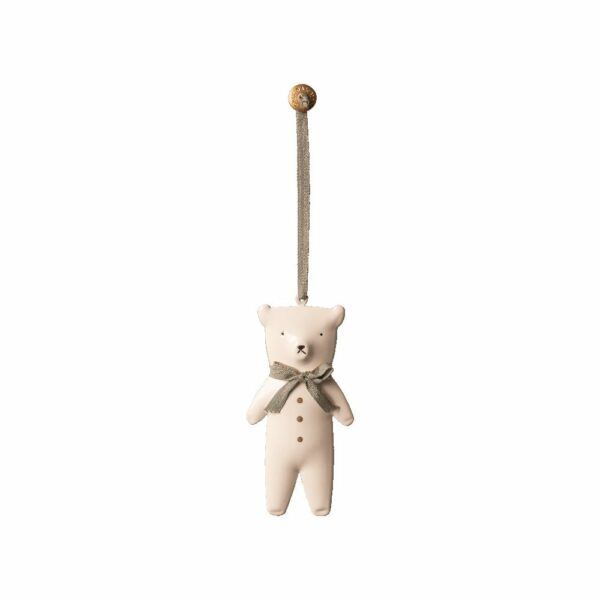 Ornement en métal, Ours en peluche