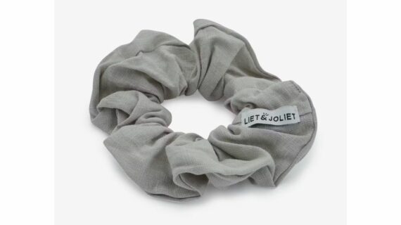 Chouchou Sara lin gris