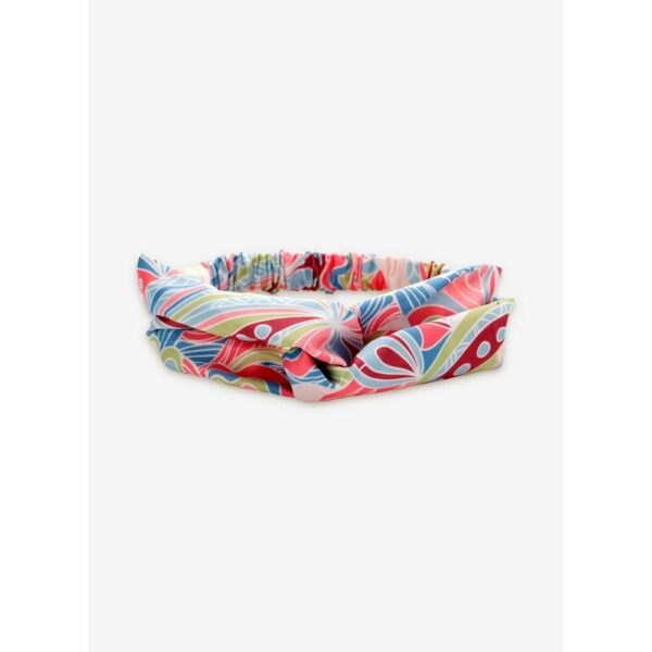 Headband twist Retro rose