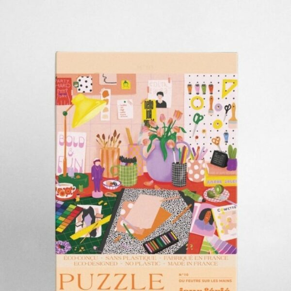 Puzzle Du feutre sur les mains