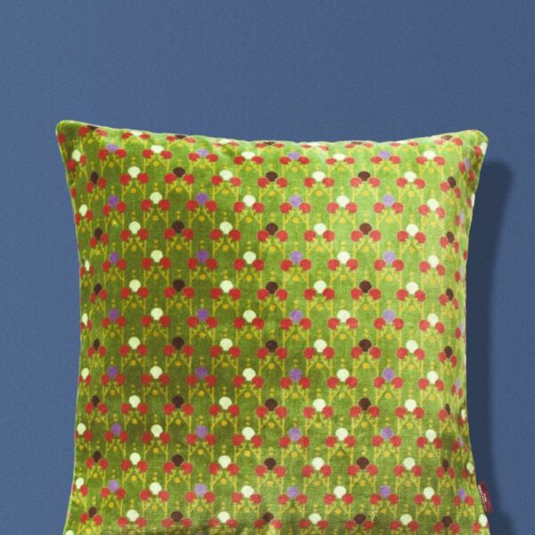 Coussin Carré Velours - Tara New Green