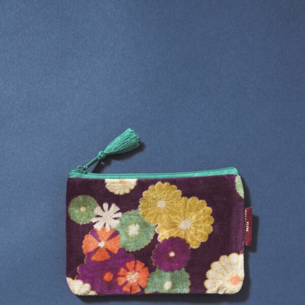 Trousse Avion - Velours Fig Mellow (S)