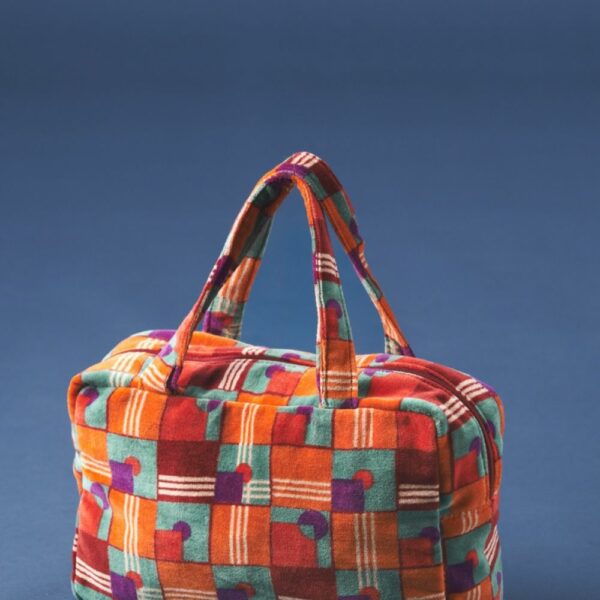Petit Sac Velours - Aberdeen Red Brick