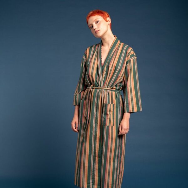 Peignoir Long - Margate Dark Atlantic