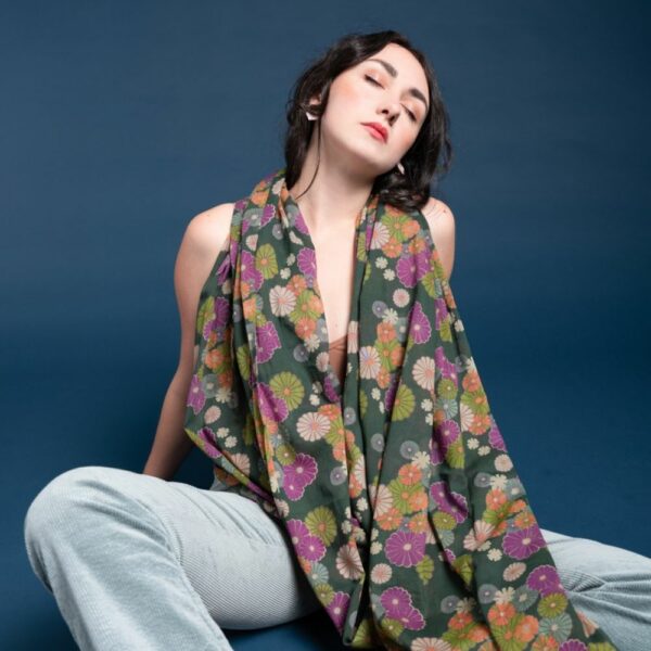 Étole Voile - Mellow Green