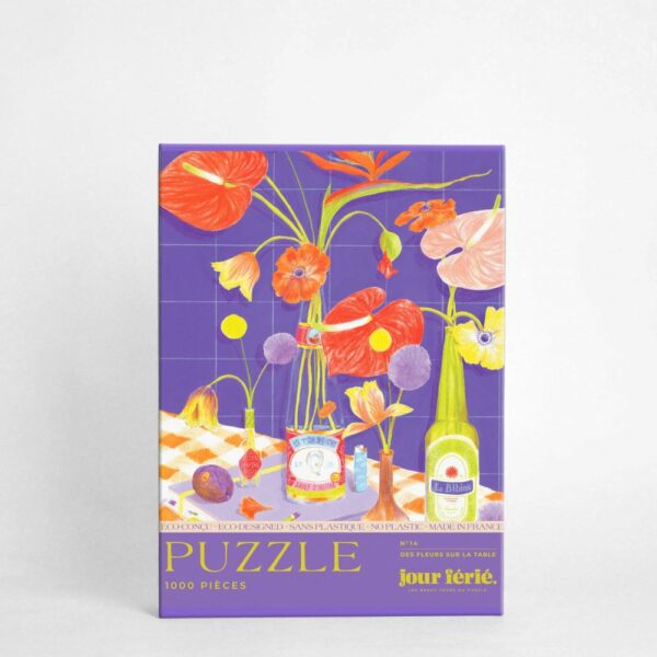 Puzzle Des fleurs sur la table