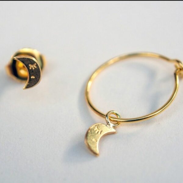 Boucles d'oreilles Duo Elise Moon