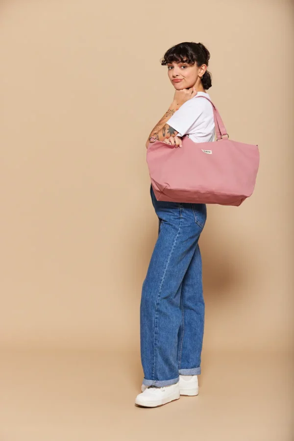Sac cabas Raphaelle Rose blush – Image 4