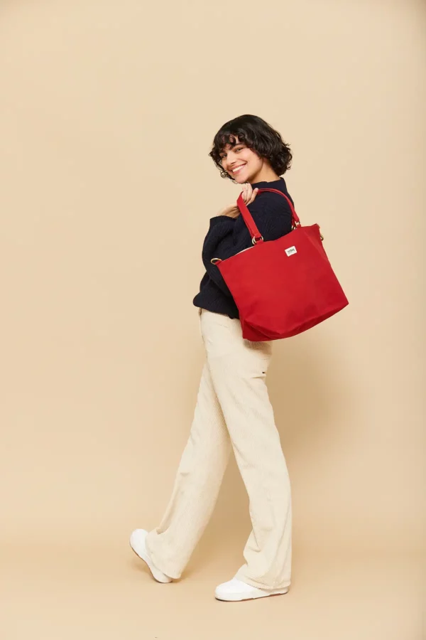 Sac cabas Raphaelle Terracotta – Image 3