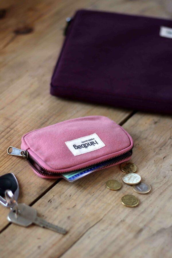 Porte-monnaie Lili Rose blush – Image 2
