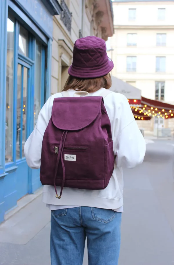 Sac à dos Eliot  Prune – Image 3