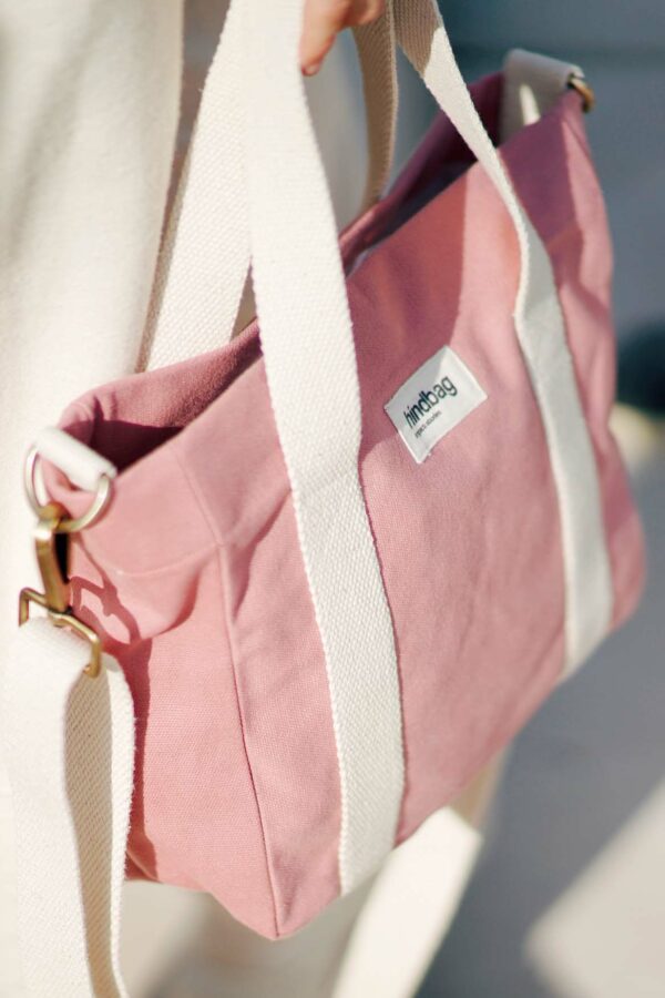 Sac carré Louise Rose blush – Image 2