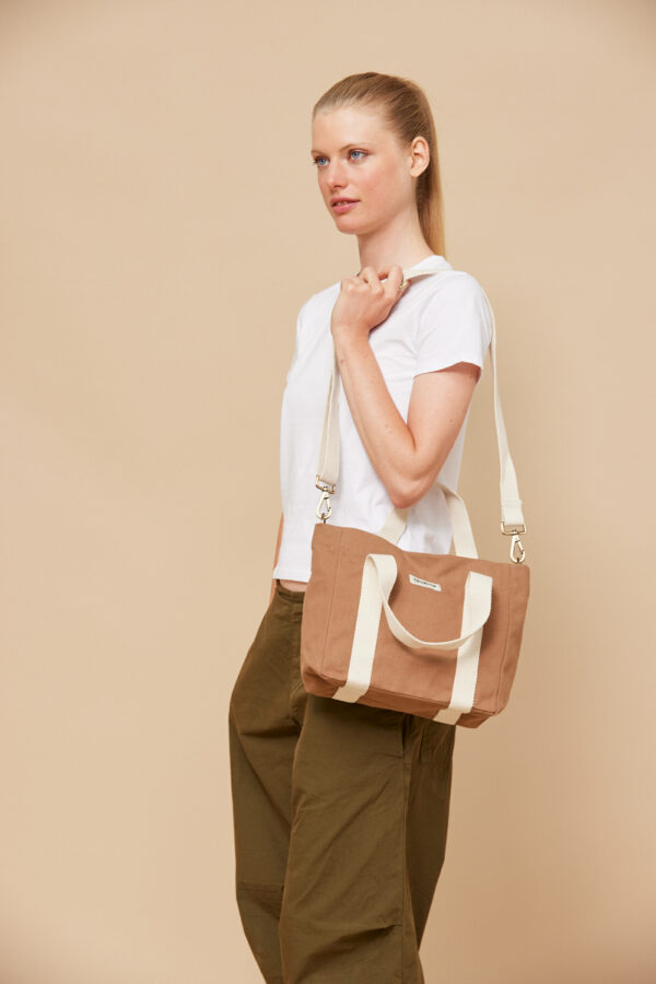Sac carré Louise Cannelle – Image 2